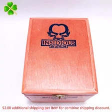 Insidious by Asylum 50 x 5 Empty Wood Cigar Box 5.75" x 4.5" x 4.25"