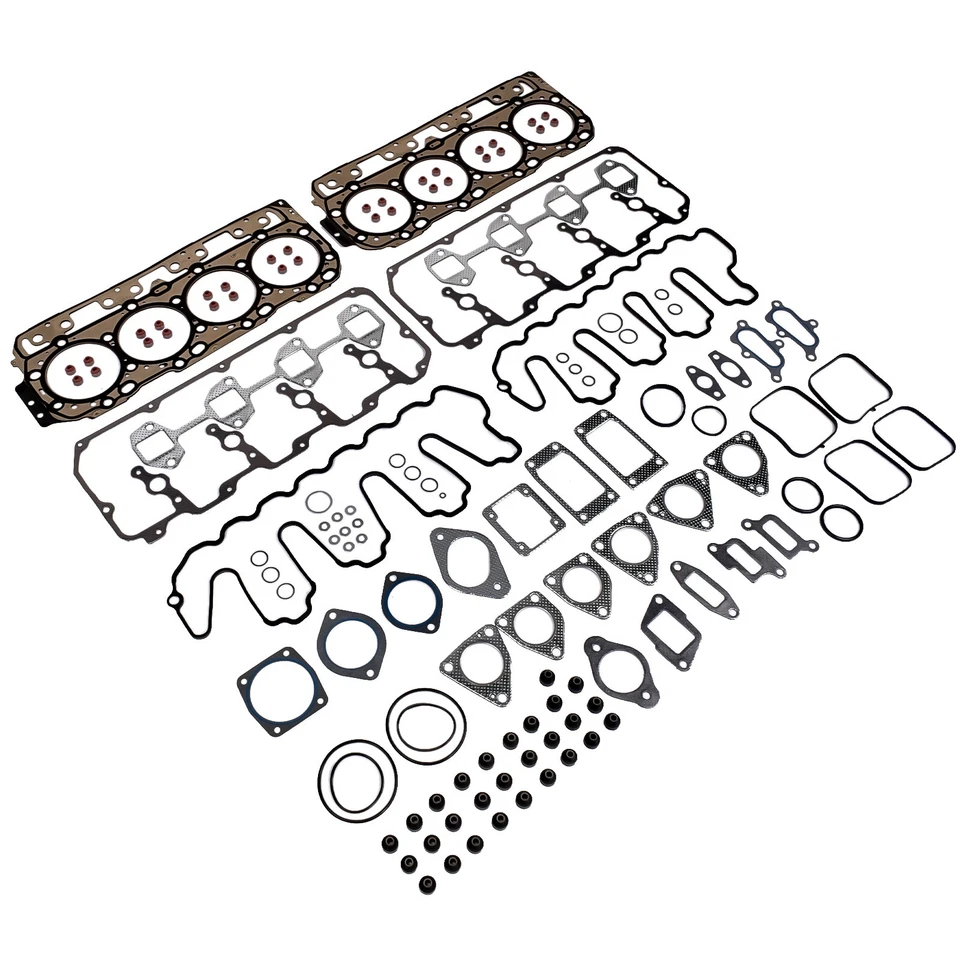 Head Gasket Set Fits Chevy GMC Sierra Duramax LML LLY LBZ 6.6L V8 Diesel 0.037'' - Image 2 of 4