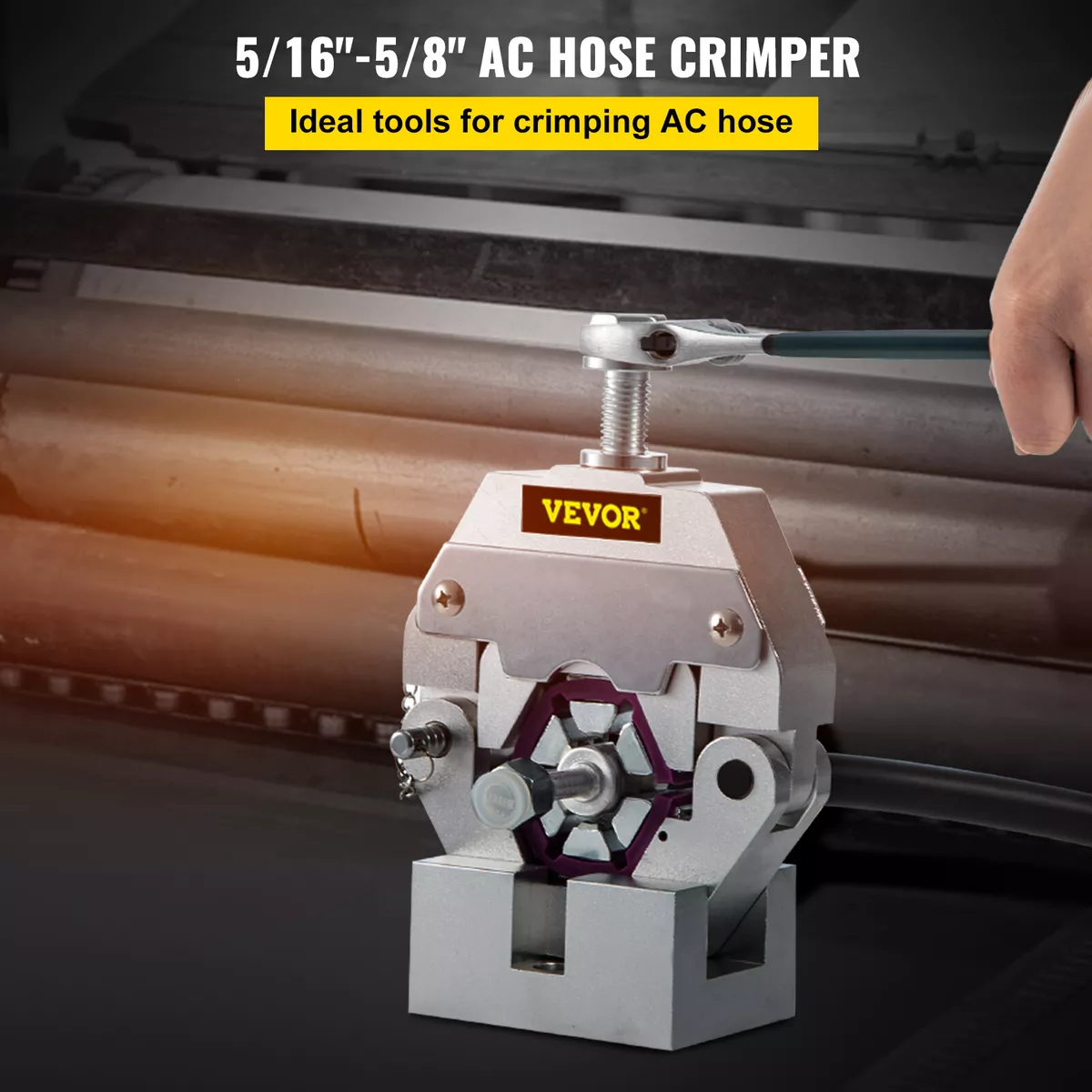 Hydraulic ac hose crimper online
