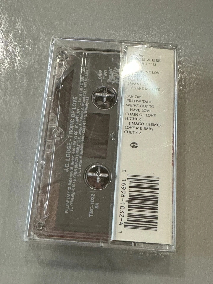 JC Lodge - Tropic of Love by - audio cassette tape Sealed - Image 2 of 2