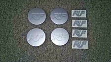 Porsche 911 964 993 Ruf Center Cap Set With Logo Decals New