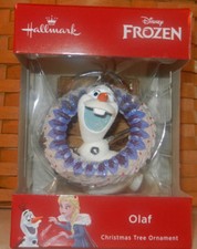 Hallmark Olaf Disney Frozen Movie Snowman Red Box Christmas Ornament NEW