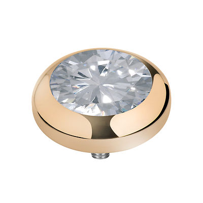 Melano Vivid Meddy´s M 01SR9011 G Kristall 5 mm Aufsatz für Vivid Ringe MelanO