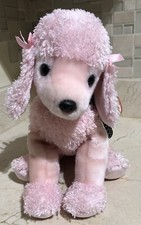 TY Beanie BRIGITTE THE PINK POODLE 2001 "THE BEANIE BUDDIES COLLECTION"