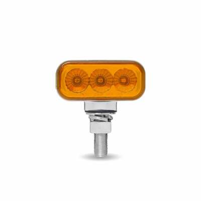 Amber/Red Clearance Marker 1.5″ x 3″ Mini Double Face Rectangular