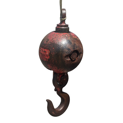 DRH Johnson 19 Ton Top Swivel Headache Overhaul Ball & Crosby Hook - 18.75 ton