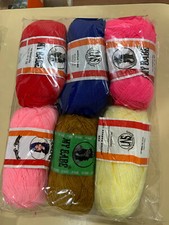 yarn 6 Set of mixcolor UNS acrylic yarn