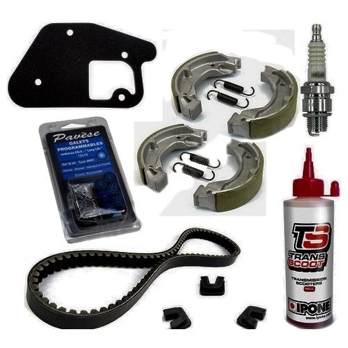 Kit entretien frein Booster et Bws pour réparer les tambours usés de scooter 50