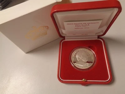 MONACO 2012 - 10 Euro in Silber, PP proof - 400 Jahre Titel - HONORE II. - Bild 1 von 3