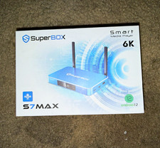 SuperBox S5 MAX Android 12 6K Streaming TV Box Media Player w/ HDMI Output