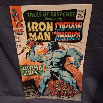 Tales of Suspense #77 1st App Peggy Carter & Ultimo Marvel Silver Age 1966