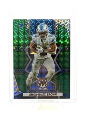 2022 Panini Mosaic #67 Amon-Ra St. Brown Mosaic Green ⭐️