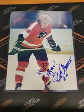 Bill Clement Signed Auto 8x10 Photo Philadelphia Flyers Hockey NHL DFB1