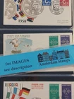 France 1958-1982 very fine collection silk fdc's in 3 albums High Value TOP!