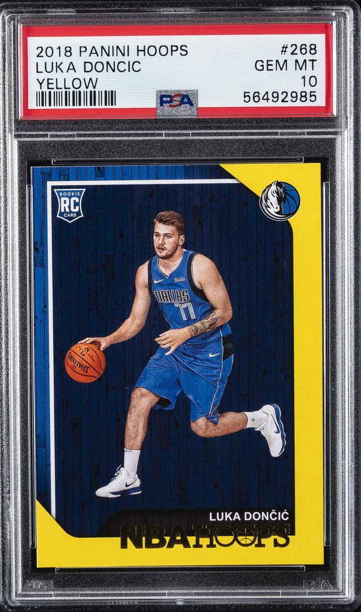 Luka Dončić 10 Graded Basketball Sports Trading Cards
