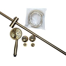 Moen 3667EPBG 1.75 GPM Multi Function Hand Shower with Slide Bar - Brushed Gold