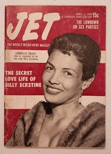 Jet Magazine April 1 1954 The Secret Life of Billy Eckstine~Selassie~Sex Parties