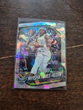 2025 Panini Prizm WNBA Myisha Hines-Allen Dallas Wings Ice