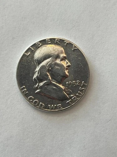 1952 VF Franklin Half Dollar