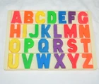 Vintage Fisher Price Magnetic Letters Full Set Alphabet w/Tray From School Desk