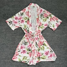 Show Me Your Mumu Kimono Robe Woman OS Multicolor Lightweight Floral Duster Pink