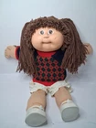 Vintage 1985 Cabbage Patch Kids Doll Coleco Brown Hair Brown Eyes Xavier Roberts