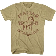 Rocky 1967 Stallion Khaki Heather Movie Shirt