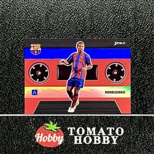 RONALDINHO /149 BLUE REFRACTOR DAKA TOP AUDIENCE 2025-26 RECORD BARCELONA