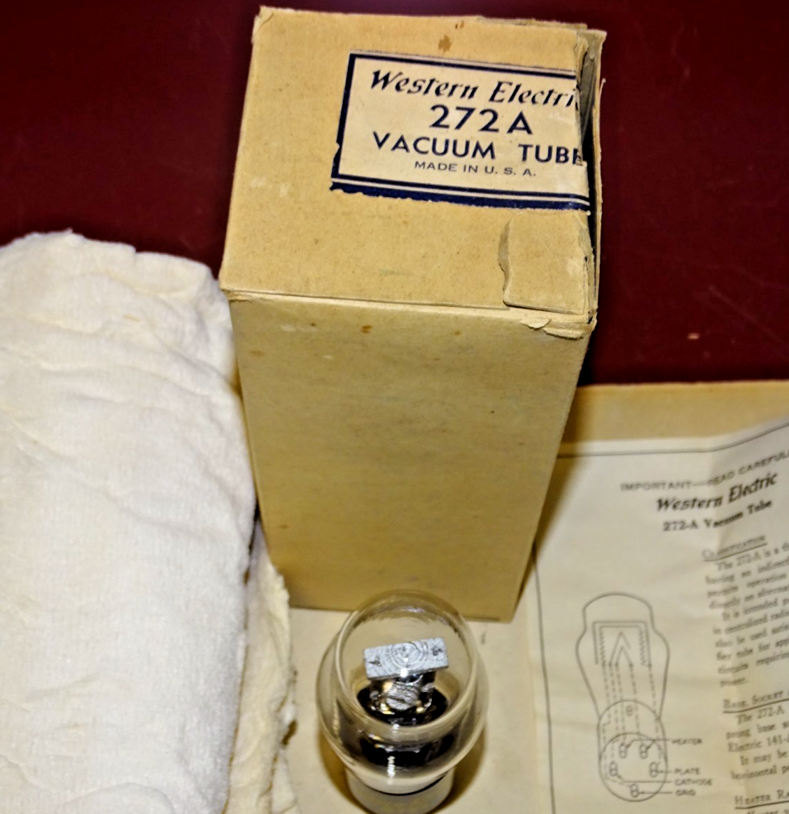 Western Electric Type 272A Radio/Audio Tube, NOS | eBay
