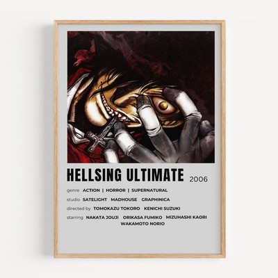 Hellsing Ultimate 4 Anime Poster Ar Print