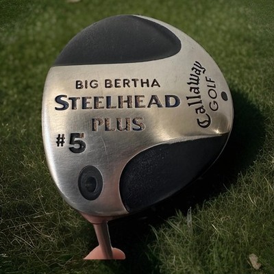 Callaway Big Bertha Steelhead Plus 5 Fairway Wood Graphite Regular Flex LH