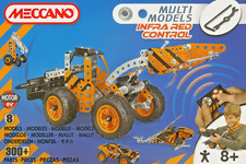 Meccano Multimodels infrared Control art. 7531 con motore sensore telecomando