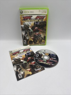 MX vs ATV Untamed Xbox 360 Complete CIB Tested Working