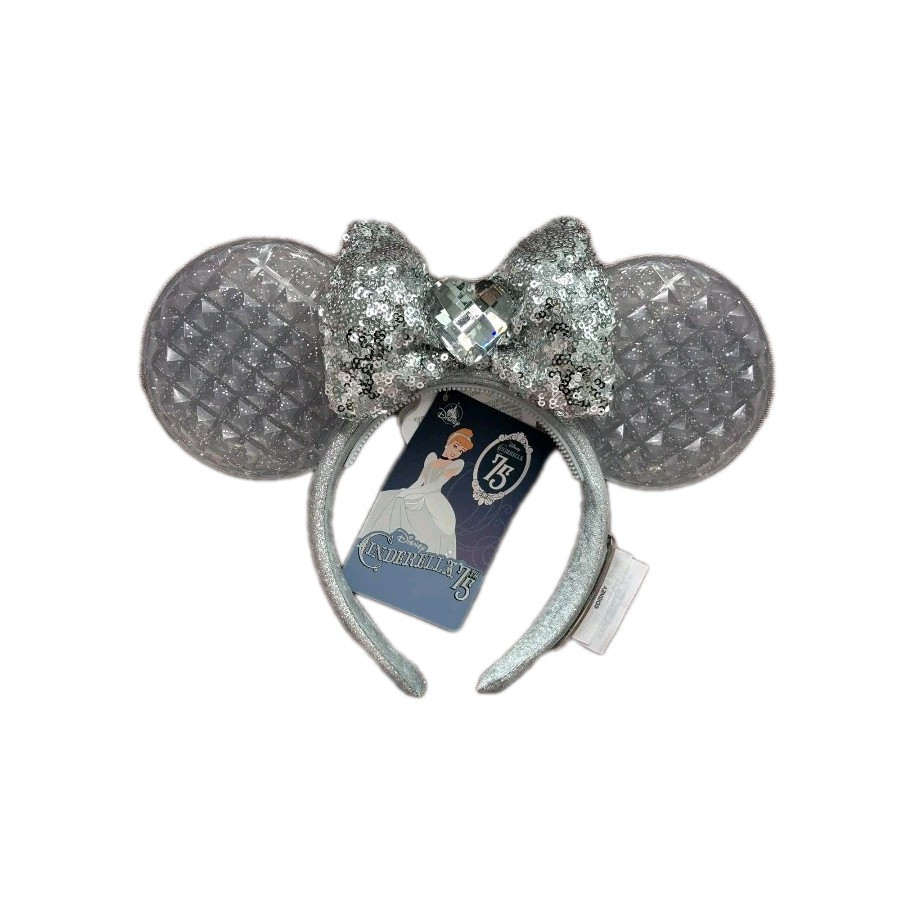 Disneyland 60th Anniversary rhinestone Cinderella Minnie Mouse Ears Disneyland 60th Anniversary Ears on Etsy | PS Smart Living main image 3