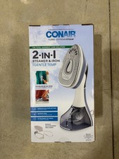 CONAIR Hand-Held Turbo ExtremeSteam Steamer Iron 2-IN-1 Model GS408GD NOB
