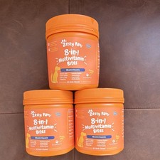 3 Zesty Paws 8-in-1 Multivitamin Bites Soft Chews for Dogs, 90 Count
