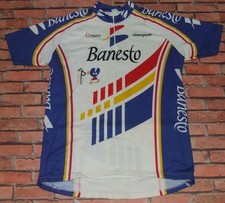 BANESTO NALINI Maillot Bici Cyclisme (587) Tg. XXL