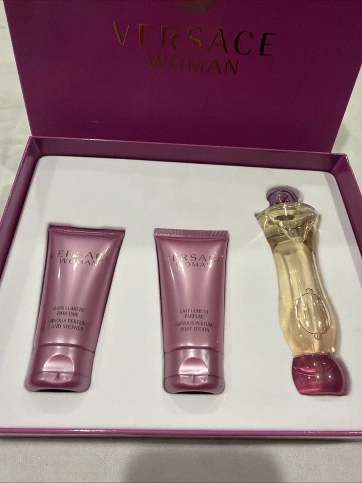 Versace женские духи подарочный набор 1,7 унц лосьон гель для душа - Изображение 2 из 4
