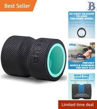 Versatile Massage Roller   4-Inch Mint Spine Stretcher for Neck and Back Relief