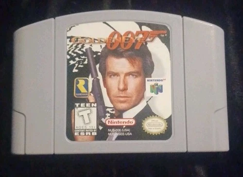 Goldeneye 007 (Nintendo 64 system) AUTHENTIC USA N64 GAME - TESTED
