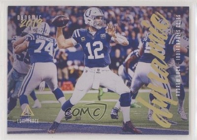 2019 Panini Luminance Dynamic Andrew Luck #D5 00bq