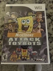 Nicktoons: Attack Of The Toybots (Nintendo Wii, 2007) CIB