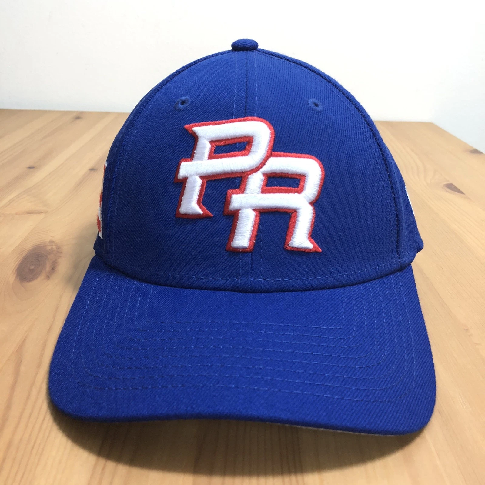Puerto Rico New Era 59FIFTY World Baseball Classic Hat Cap One Size Blue Red - thumbnail 2