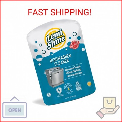 Lemi Shine Natural Dishwasher Cleaner - Hard Water Citric Acid Cleaning Powder -