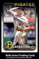 2024 Topps Update Hunter Stratton #US348 Pittsburgh Pirates Rookie MLB Baseball 