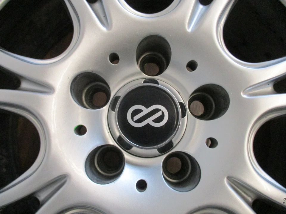 Aftermarket ENKEI Set Of 4 16 X 7 Alloy Wheel Rims From 2015 Toyota Corolla - Image 2 of 4