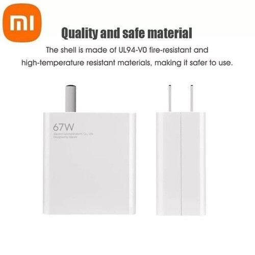 Original Xiaomi 67W USB-C Fast Wall Charger Adapter Cable Mi 11/12/13 Pro Ultra - Picture 8 of 16