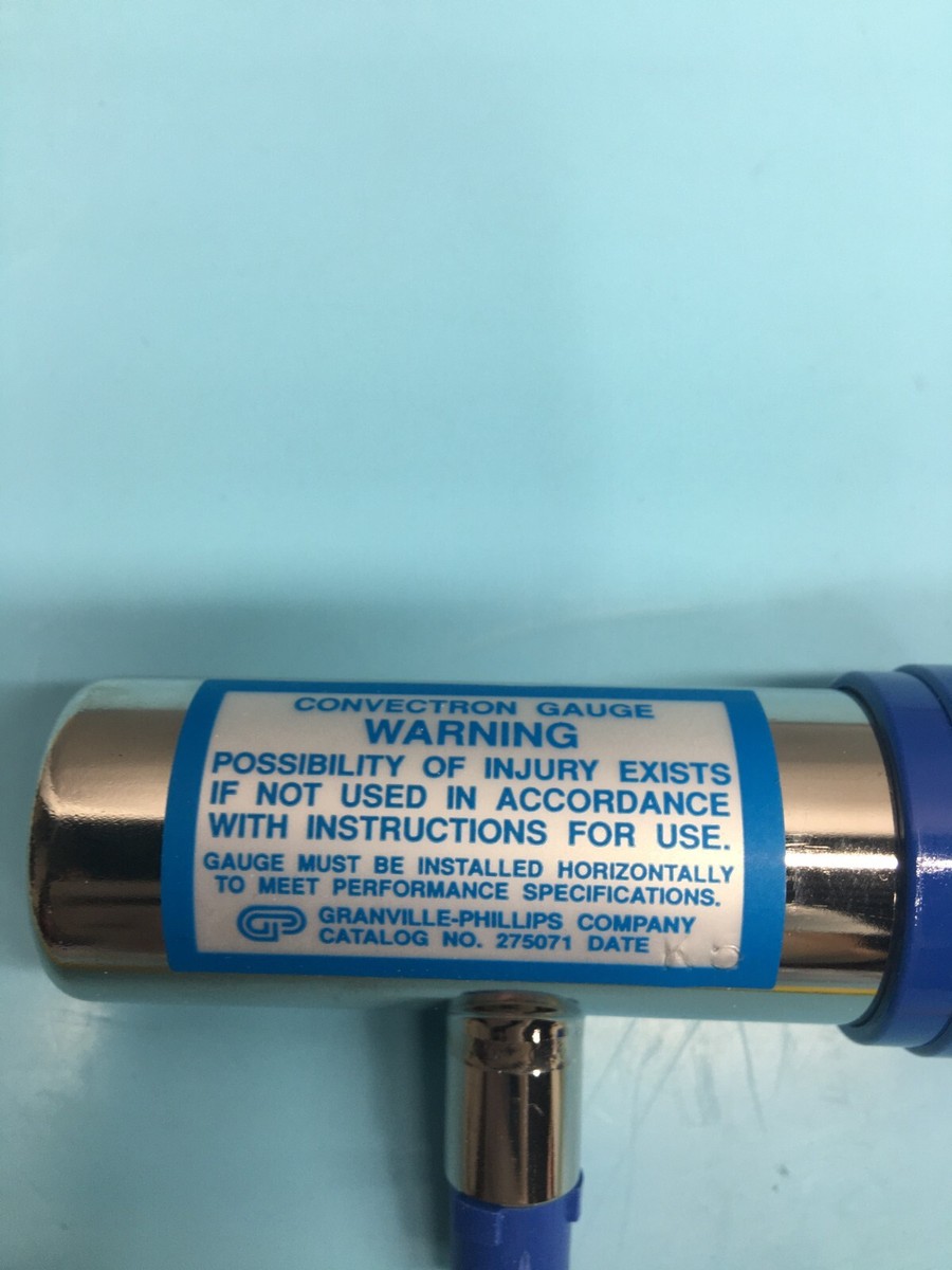 Granville-Phillips 275071 Convectron Gauge, Type 275, 129870 | eBay