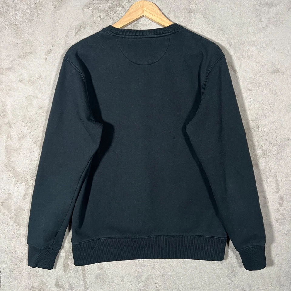 Sudadera Penfield Para Hombre Pequeña Montaña Estampado Gráfico Negra Cuello Redondo Pullover Foto 3 de 4