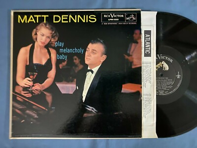 Matt Dennis/Play Melancholy Baby/Sexy Cleavage Cover/RCA Victor LPM-1322/MINT-